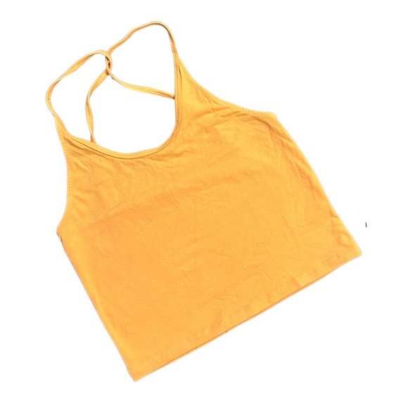 American Eagle Outfitters Tops - American Eagle Women’s Orange Sun Twist Cami Tanktop